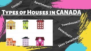 Types of Houses in CANADA