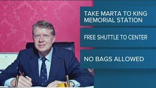 How to pay respects to Jimmy Carter in Atlanta