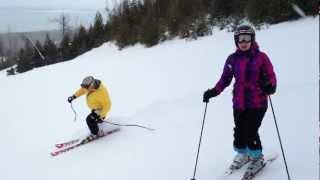 Skiing at Georgian Peaks, Ontario (2)