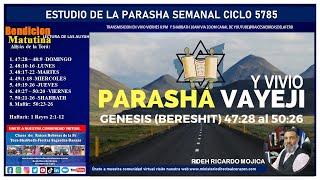 PARASHA VAYEJI 12 CICLO 5785 INTRODUCCION