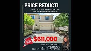  Price Drop Alert!Your Murrieta dream home just got even more affordable! #selectpremierproperties