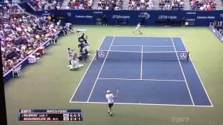 Andy Murray vs Alex Bogomolov Junior US Open 2012 Match Point HD