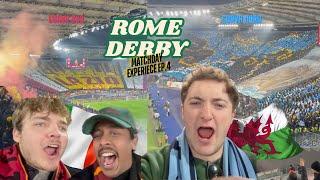 ROME DERBY WITH DOLCE FAR CALCIO WITH DOUBLE PROSPECTIVES! | Matchday experience ep.4