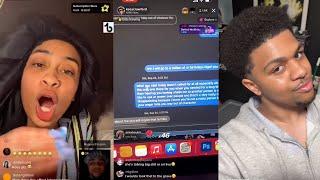 Trinity Marie (Tmarie) + Kees Crawford ARGUE ON LIVE (HOT TEA‼️) | DramaLounge