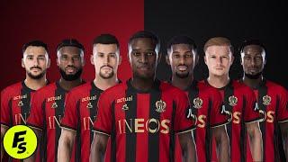 OGC Nice Facepack 2025 - PES 2021 & FL25