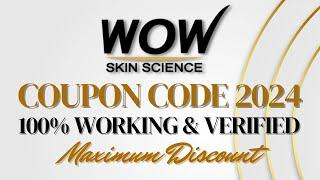 Wow Skin Science Coupon CodeWow Skin Science Discount CodeWow Skin Science Promo Code