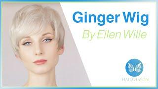 Ginger Wig | Synthetic Wig by Ellen Wille | HairWeavon.com | Colour Snow