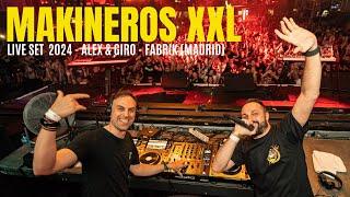 Alex & Giro @ Makineros XXL 2024 en la Main de FABRIK (Madrid)