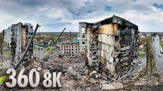 Ukraine Today: See the Horrifying Destruction from War in Kyiv, Bucha on VR Headsets in 8K 360°