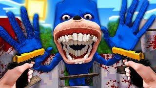OBRONA BAZY PRZED SHIN SONIC w MINECRAFT, ALE TO BONELAB!