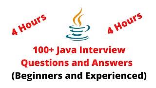 Java Interview Questions and Answers - The 4 Hours Guide | ( Demonstrated with Live Examples)