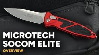 Microtech Socom Elite - Automatic & Manual Knife Overview