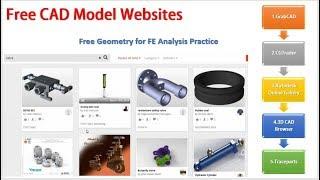 Top 5 Websites for FREE 3D Models for FEA Practices