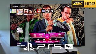 Grand Theft Auto V PS5 Pro Gameplay With LG Oled TV 4K  (Fidelity Quality 60FPS)