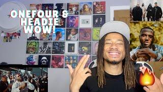 ONEFOUR & Headie One - Gang Ties (Official Music Video) UK REACTION