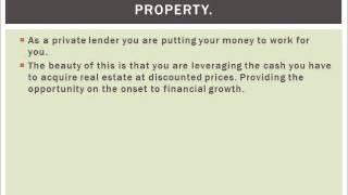 Tips on Successful Private Lending