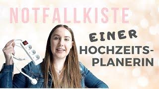 Was ist in dem Notfallkoffer einer Hochzeitsplanerin? | Carina Maikranz