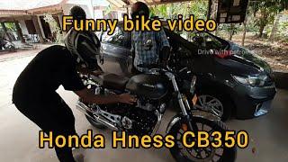 Honda Hness CB350 Funny review video|Drive with petrolhead