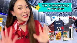 10 ESSENTIALS TO BRING ONTO YOUR NEXT FLIGHT ️