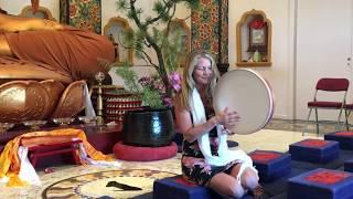 Sacred Drumming at the Great Stupa of Shambhala