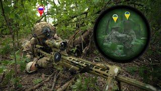 Terrifying!! Russian Snipers Strike Ukrainian Troop Rotation