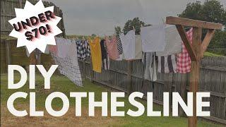 DIY Clothesline! | There Are Many Benefits To Using A Clothesline