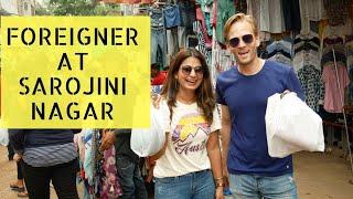 Sarojini Nagar - I Took Karl Rock Here For Shopping | Delhi Famous Markets | DesiGirl Traveller