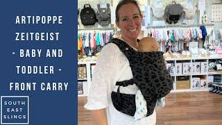 Artipoppe Zeitgeist - baby and toddler - front carry - newborn / new baby / older baby