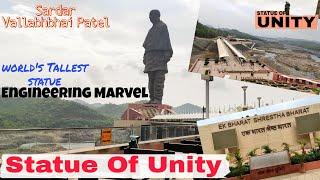 Statue Of Unity | World's Tallest Statue | Inside view & Laser Show | Statue Of Unity Tour