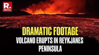 Dramatic Footage Shows Lava Raging At Iceland’s Reykjanes Peninsula