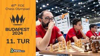 SON MAÇ! Türkiye, Kazakistan ve Özbekistan'a Karşı! | 45. FIDE Satranç Olimpiyatları