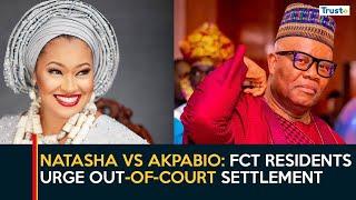 Natasha VS Akpabio: FCT Residents Urge Out-Of-Court Settlement