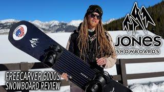 Jones Free Carver 6000s Snowboard Review - 2025