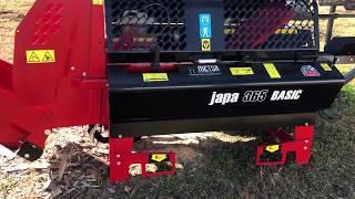 Japa 365 Basic tractor PTO driven firewood processor overview