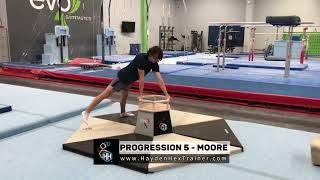 Stephen Nedoroscik shows how to use the Hayden HexTrainer to quickly train a Moore on pommel horse