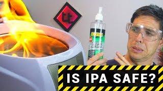 Is Isopropyl alcohol safe?