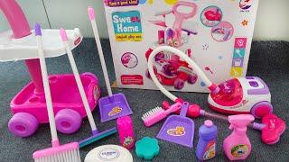 28 Minutes Satisfying with Unboxing Cute Cleaning Cart Play Toys ( 3 Set ) ASMR