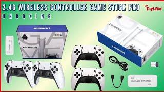 Retro Game Stick Pro with 20000+ Games  | 4K M15 Game Stick | Game Stick Pro Unboxing 