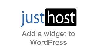 How to add a widget to WordPress