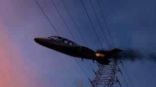 EPIC PLANE CRASHES, FAILS, CLOSE CALLS AND STUNTS (Cinematic Plane Crashes GTA 5) #8