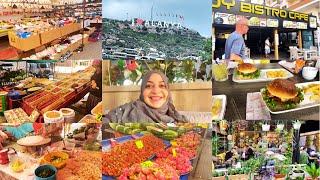 Day 2 Trip To Antalya | Tram & Coach Journey to Alanya BIG Bazaar | Aur Mazeh K Street Food!