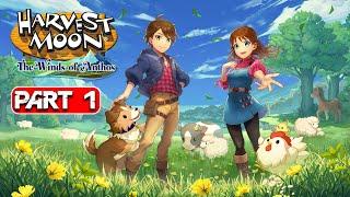 Harvest Moon: The Winds of Anthos - Gameplay Walkthrough Part 1 Full Game No Commentary