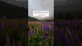 Best Places to visit in Monsoon  #traveling #yputubeshorts