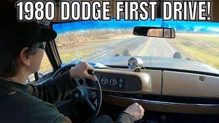 Driving my "Restored" Dodge W200 for the First Time!