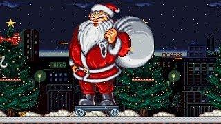 Boogie Wings Merry Christmas level - MAME arcade game - digituba