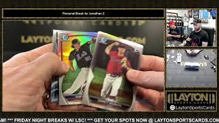 2023 Bowman Draft Baseball Super Jumbo Box Break for Jonathan Z