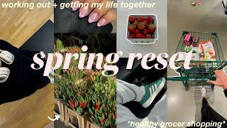 SPRING RESET VLOG getting my life (back) together! *MOTIVATING* + productive | 2024