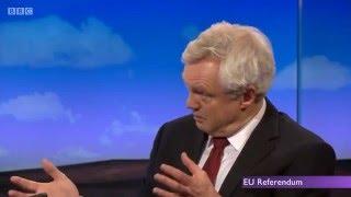 David Davis makes the case for Brexit on the Daily Politics