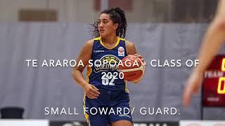 Te Araroa Sopoaga - 18n18 Sal's NBL league 2020.