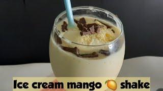 mango ice cream shake|easiest homemade ice cream shake|#amazinganum